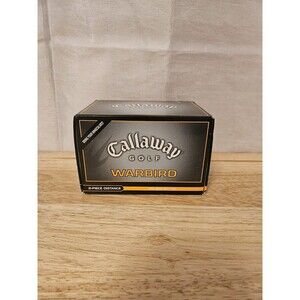 Brand New Callaway Warbird Distance Golf Balls White 12 Balls Total